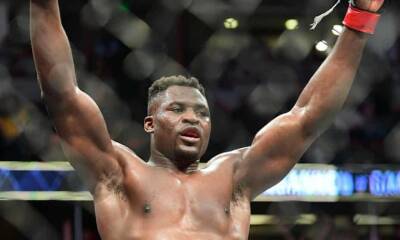 Francis Ngannou - UFC 270: Francis Ngannou decisions Ciryl Gane to retain heavyweight title - theguardian.com - France - Cameroon -  Las Vegas