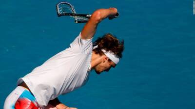 Rafael Nadal - Denis Shapovalov - Alexander Zverev - Australian Open No. 3 seed Alexander Zverev stunned by Denis Shapovalov in fourth round - edition.cnn.com - Germany - Australia -  Tokyo - Melbourne