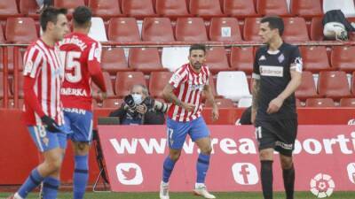 El Molinón - Real Sporting 2-1 Amorebieta: resumen, goles y resultado - en.as.com -  Santamaría