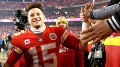 Patrick Mahomes - Travis Kelce - Harrison Butker - Kansas City Chiefs open as touchdown favorites, Los Angeles Rams 3.5-point favorites in conference title games - espn.com - San Francisco -  San Francisco - Los Angeles -  Los Angeles -  Las Vegas -  Kansas City -  Cincinnati