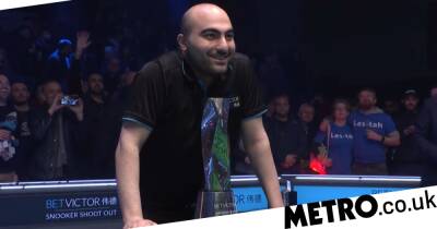 Mark Williams - Hossein Vafaei makes history despite heartbreak with Snooker Shoot Out win - metro.co.uk - county Day - Iran - county Williams