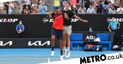 Nick Kyrgios - Nikola Mektic - Thanasi Kokkinakis - Nick Kyrgios trolls Croatian pair as doubles partner lifts lid on alleged Australian Open gym spat - metro.co.uk - Croatia - Australia