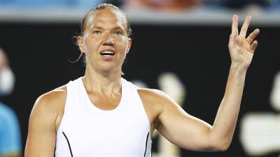 Kaia Kanepi - Mats Wilander - Australian Open 2022 - ‘Oh no, we’re going to 10, not to 9!’ - Kanepi celebrates tie-break win over Sabalenka too early - eurosport.com - Britain - Australia - Estonia