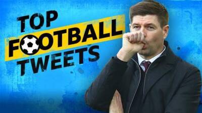 Jurgen Klopp - Steven Gerrard - Top Football Tweets: Steven Gerrard's trolling tour rolls on - bbc.com - Manchester - Usa