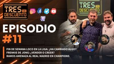 Andoni Iraola - Marcelino García Toral - TresDeDescuento | 'Tres de Descuento 11', en directo: ¿Sigue todo igual en La Liga? - en.as.com