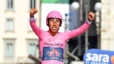 Christian Radnedge - Andrew Downie - Bernal to have surgery after training crash in Colombia - channelnewsasia.com - Britain - France - Colombia