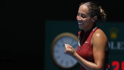 Ash Barty - Barbora Krejcikova - Jessica Pegula - American Madison Keys is into Australian Open semis - foxnews.com - France - Usa - Australia - Czech Republic