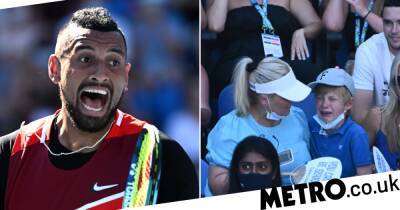 Emma Raducanu - Sloane Stephens - Nick Kyrgios - Thanasi Kokkinakis - Michael Venus - Boris Becker - Nick Kyrgios’ heart-warming gesture after his shot hits young boy and leaves him in tears - metro.co.uk - Australia