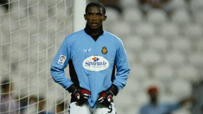 Samuel Eto - Jugadores de campo que fueron porteros por un día - en.as.com - parish St. James