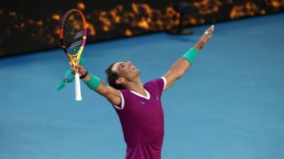 Roger Federer - Denis Shapovalov - Rafa Nadal - Nadal focused on enjoying his tennis, not Grand Slam record - channelnewsasia.com - Spain - Australia - Canada