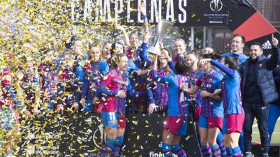 El Barcelona - FÚTBOL FEMENINO El Barcelona está más cerca de la deseada temporada perfecta - en.as.com