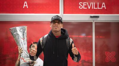 Lucas Ocampos - Rafa Mir - Julen Lopetegui - Sevilla | Martial, un salto del Sevilla para ganar LaLiga - en.as.com - Manchester - Qatar