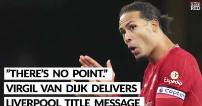 Jurgen Klopp - Virgil Van-Dijk - 'Better stay home' - Virgil van Dijk sends Man City warning and makes Liverpool injury admission - msn.com - Manchester - Madrid - Jordan