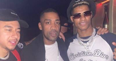 Anthony Martial - Marcus Rashford - Jesse Lingard - Joe Cole - Marcus Rashford releases statement after he’s pictured with disgraced rapper Wiley - metro.co.uk - Manchester - Dubai