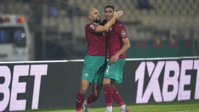 Afcon - Achraf Hakimi - Yassine Bounou - AFCON: Superb Achraf Hakimi free-kick sends Morocco into quarter-finals - rte.ie - Egypt -  Yaounde - Morocco - Malawi - Ivory Coast