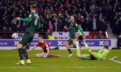 Aston Villa - Gary Gardner - Brennan Johnson - Ryan Yates - Andreas Weimann - Flynn Downes - Scott Hogan - Viktor Gyokeres - Tom Lockyer - Lyndon Dykes - Michael Obafemi - Championship roundup: Davis helps Nottingham Forest to four straight wins - theguardian.com - Scotland - Birmingham -  Bristol -  Coventry