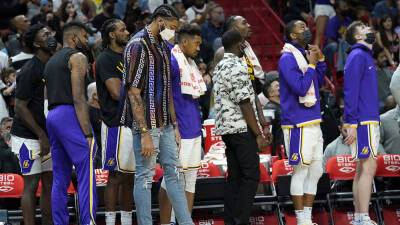 Anthony Davis - Frank Vogel - Lynne Sladky - Lakers' Anthony Davis to return from knee injury against Nets - foxnews.com - county Miami - Los Angeles -  Los Angeles