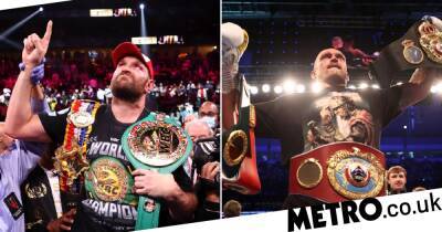 Anthony Joshua - Tyson Fury - Tyson Fury and Anthony Joshua facing deadline that will determine their heavyweight futures - metro.co.uk - Ukraine - Dubai