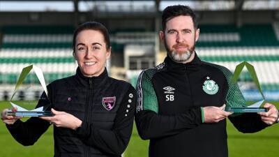 Shamrock Rovers - Stephen Bradley - Bradley & Murphy Soccer Writers Ireland Personality of Year awards - rte.ie - Czech Republic - Ireland