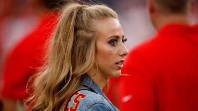 Patrick Mahomes - Rob Carr - Patrick Mahomes' fiancée Brittany Matthews responds to criticism over champagne incident - foxnews.com - Washington -  Kansas City - county Patrick - state Maryland