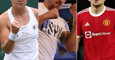 Barty bats, Usyk chills and Maguire tees off – Wednesday’s sporting social - msn.com - Dubai