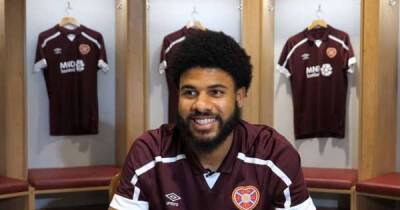 Robbie Neilson - Ellis Simms - Joe Savage - New Hearts signing Ellis Simms poised for debut against Celtic - msn.com - Britain - Scotland - county Ellis