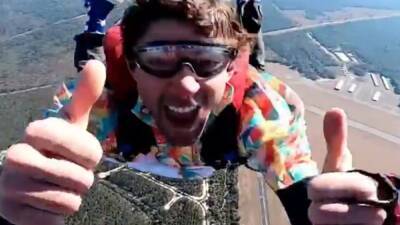 Travis Pastrana, hospitalizado por un mal salto desde un rascacielos - en.as.com - Florida