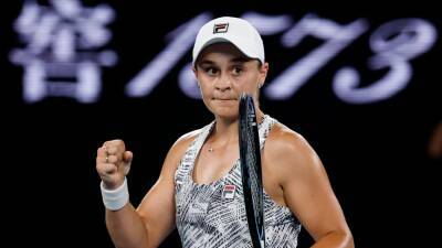 Childhood dream comes true as Ashleigh Barty reaches Australian Open final