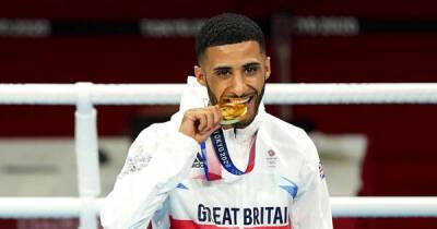 Anthony Joshua - Lennox Lewis - Lawrence Okolie - Galal Yafai targeting world title to add to Olympic gold after turning professional - msn.com - Britain -  Tokyo - Birmingham