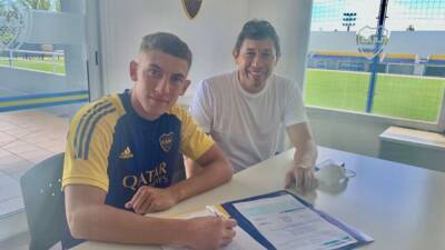 Sigue los pasos de su padre: "Catita" Díaz firmó con Boca - AS Argentina - en.as.com - Argentina - Madrid