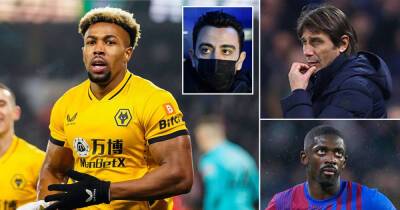 Antonio Conte - Jordi Cruyff - Tottenham could face Traore competition as 'Barcelona eye Wolves ace' - msn.com - France