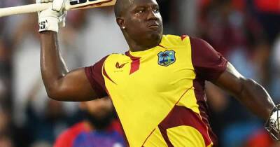 Eoin Morgan - Harry Brook - Chris Gayle - Nicholas Pooran - Moeen Ali - Powell's stunning century puts West Indies 2-1 up despite England charge - msn.com - India - Barbados