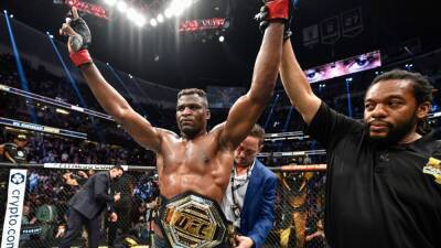 Dana White - Francis Ngannou - Ariel Helwani - Dana White says no disrespect to Francis Ngannou with postfight absence from Octagon - espn.com - Los Angeles