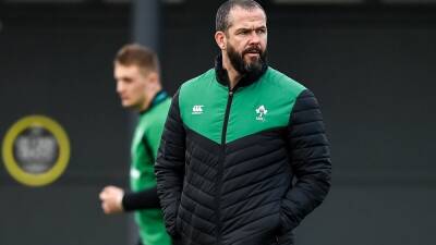 Johnny Sexton - Andy Farrell - Joe Schmidt - Andy Farrell asks Ireland to 'push new boundaries' in Six Nations - rte.ie - Ireland