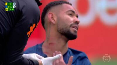 Un susto de muerte y todas esas heridas: la violenta agresión a Cunha que no se entiende - en.as.com - Madrid - Ecuador