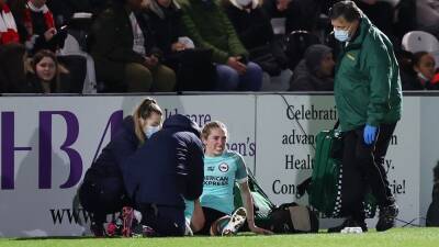 Vivianne Miedema - Manuela Zinsberger - Megan Connolly - Brighton - Megan Connolly forced off early as Arsenal extend WSL lead after beating Brighton - rte.ie - Ireland -  Brighton