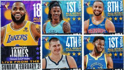 Los titulares del Oeste para el All Star Game 2022 de Cleveland - en.as.com - county Murray