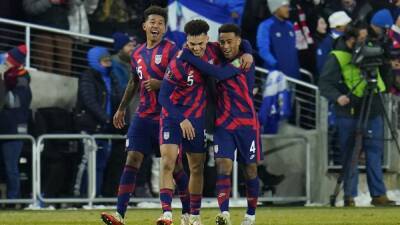 Zack Steffen - Christian Pulisic - Brenden Aaronson - Weston Mackennie - Gregg Berhalter - Ricardo Pepi - Timothy Weah - Estados Unidos derrota a El Salvador en la Jornada 9 de las Eliminatorias de Concacaf - AS USA - en.as.com - Manchester - Usa - El Salvador