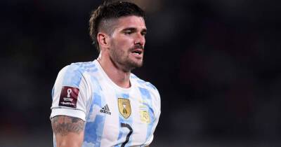 Angel Di-Maria - Rodrigo De-Paul - 'Chile didn't let us go to the bathroom!' - Argentina's De Paul angry at World Cup qualifying treatment - msn.com - Argentina - Chile
