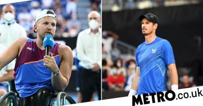 ‘That kills me’ – Dylan Alcott reveals Andy Murray text message that left him in tears