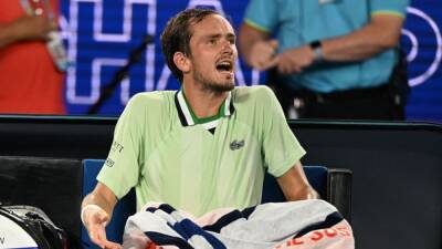 Medvedev enloquece contra el juez de silla: "¿Eres tonto?" - en.as.com - Australia - county El Paso