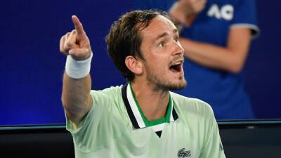 Daniil Medvedev loses cool with umpire on way to Australian Open final