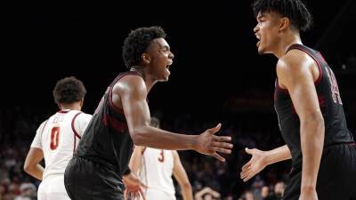 Mark J.Terrill - Stanford completes season sweep of No. 15 USC - foxnews.com - Los Angeles - state California - county Ellis
