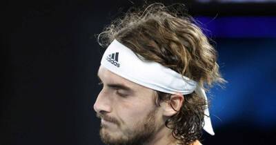 Tennis-Tsitsipas feels 'targetted' over on-court coaching