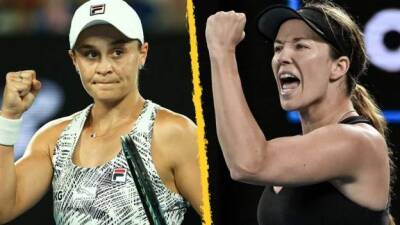 Australian Open: Home favourite Ashleigh Barty faces Danielle Collins in final