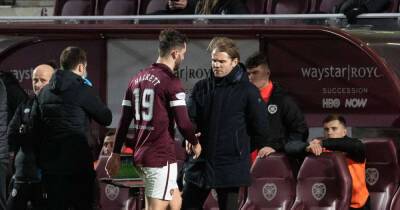 Robbie Neilson - Craig Halkett - Toby Sibbick - Hearts set to without Craig Halkett for key runs of fixtures - msn.com - Scotland