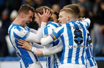 Danny Ward - Danel Sinani - Carlos Corberan - Duane Holmes - Levi Colwill - Lee Nicholls - Matty Pearson - Tom Lees - Harry Toffolo - Jonathan Hogg - Holmes starts: The predicted Huddersfield Town XI to face Stoke City tonight - msn.com -  Huddersfield -  Stoke - county Berkshire