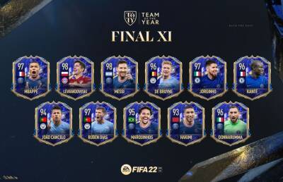 Lionel Messi - Cristiano Ronaldo - Borussia Dortmund - Virgil Van-Dijk - Erling Haaland - FIFA 22 Team of the Year: TOTY Squad, 12th Man. Honourable Mentions And Everything You Need to Know - givemesport.com - Manchester - Portugal -  Paris