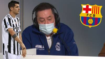 La advertencia de Roncero a Morata por la que le recomienda no ir al Barcelona - en.as.com - Argentina - Madrid