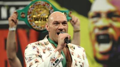 Anthony Joshua - Oleksandr Usyk - Tyson Fury - Frank Warren - Tyson Fury to defend title against Dillian Whyte as Frank Warren wins purse bid - bt.com - Britain - Ukraine - Usa -  Belfast
